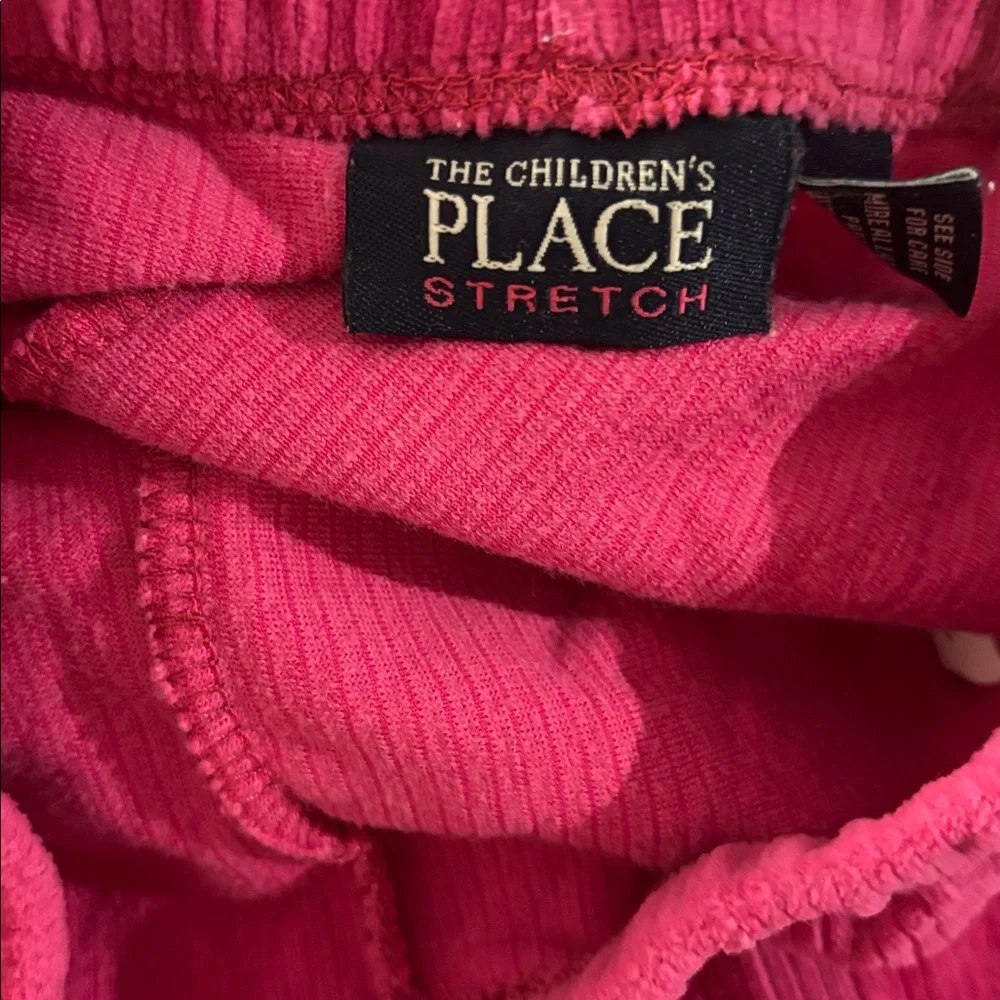 The Children's Place Stretch velour ribbed slack set with ruffle hem 6-9 months - Picture 5 of 9